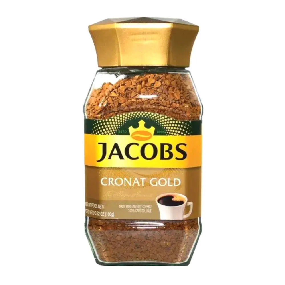 Кава розч. Jacobs Cronat Gold 100гр  арт. 08202 
