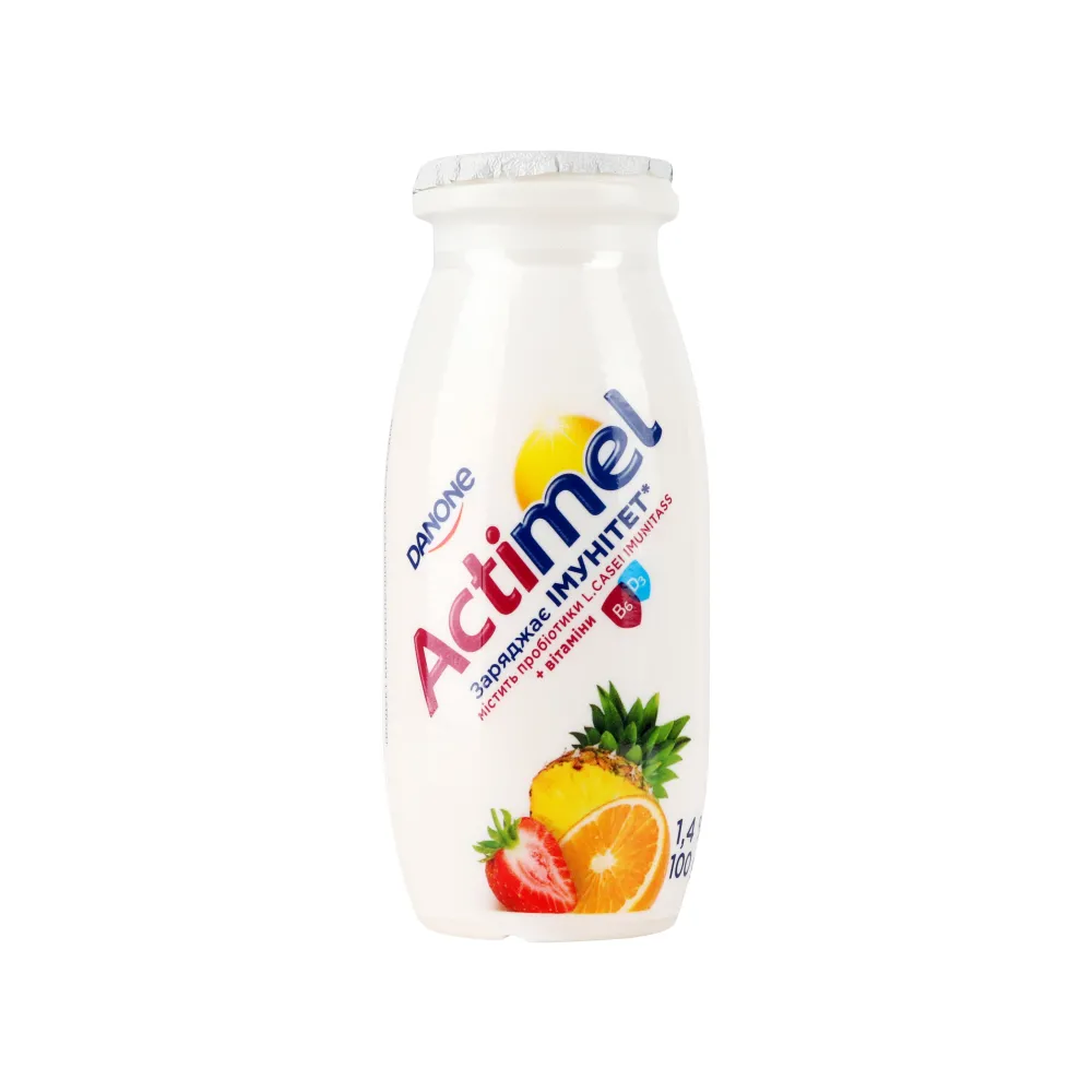 Йогурт Actimel Мультифр. 100гр  арт. 06869 