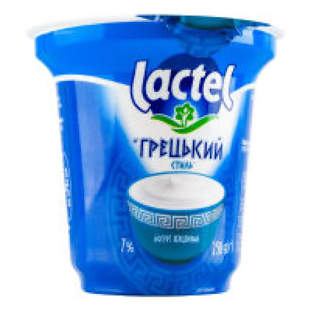 Йогурт Lactel Грецький 7% 230гр  арт. 08868 