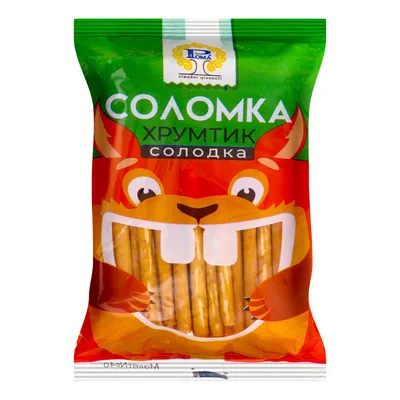 Соломка Хрумтик Солодка 100гр  арт. 01272