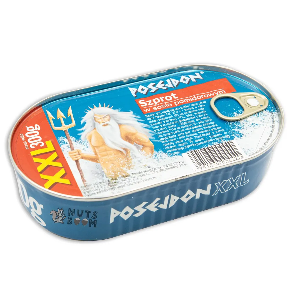 Шпроти Posejdon у том.соусі арт. 03186 