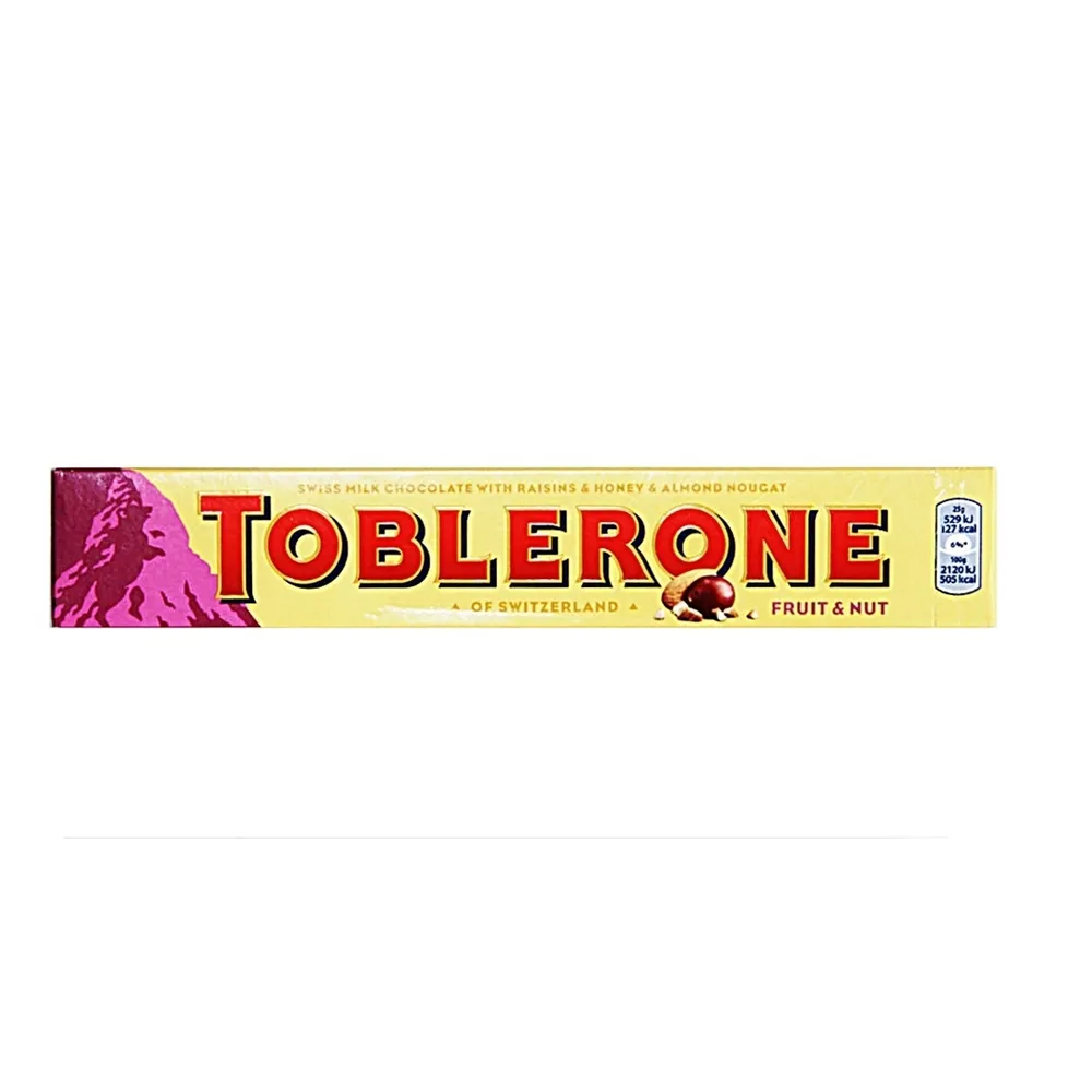 Шоколад Toblerone з родзинками 100гр  арт. 03439 