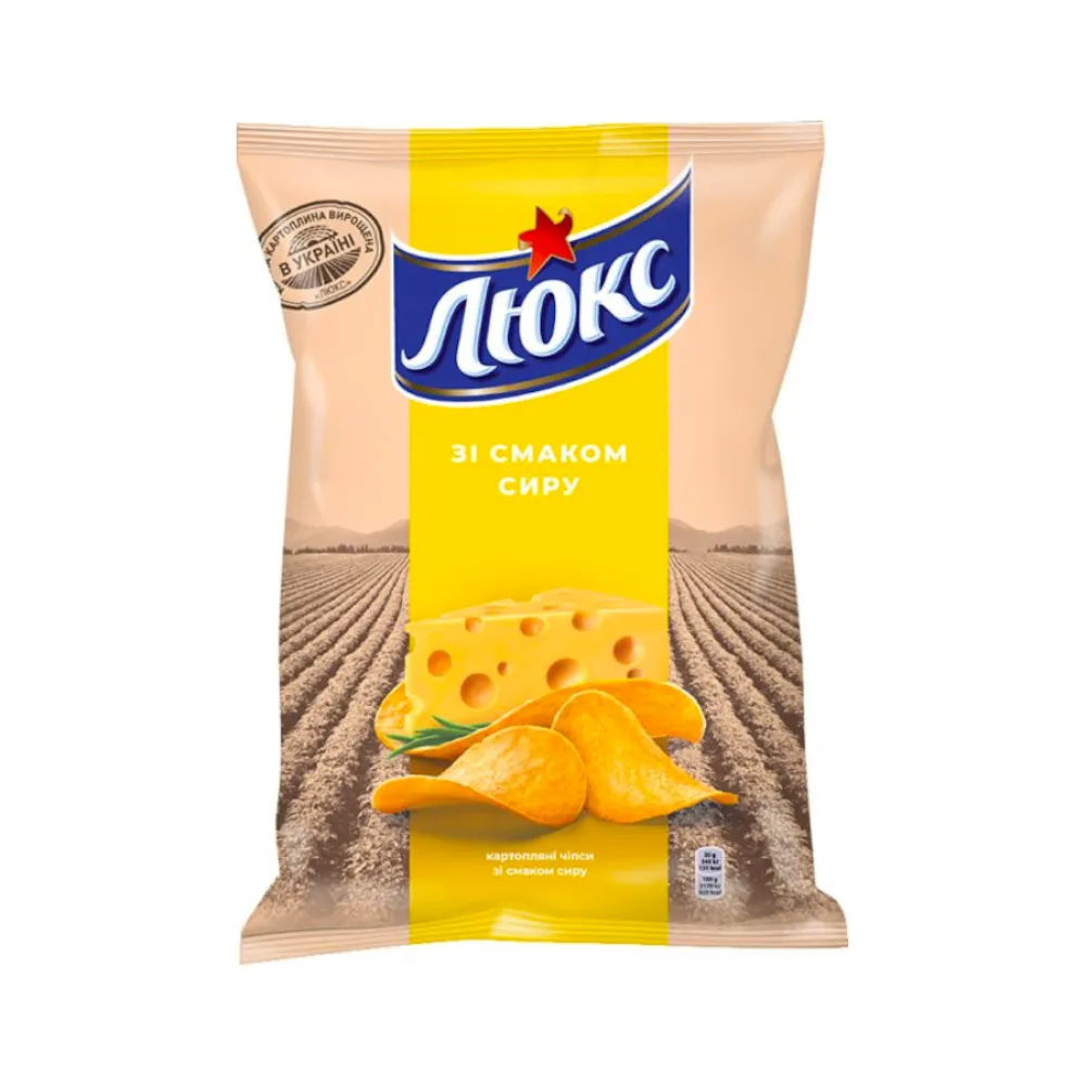 Чипси Люкс Сир 125гр  арт. 08625 