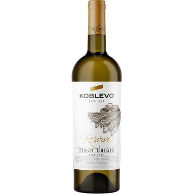 Вино Pinot Grigio Koblevo Сухе біле 0.75л  арт. 04682