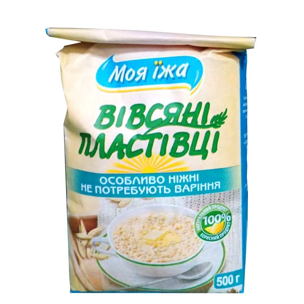 Вівсяні пластівці Моя Їжа 500гр  арт. 00488 