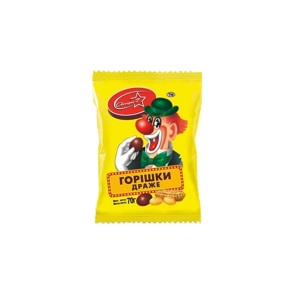 Драже Clown з арах. 60гр  арт. 06538 