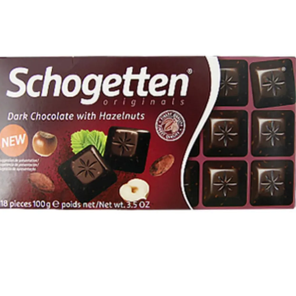 Шоколад Schogetten Hazelnuts 100гр  арт. 07865 