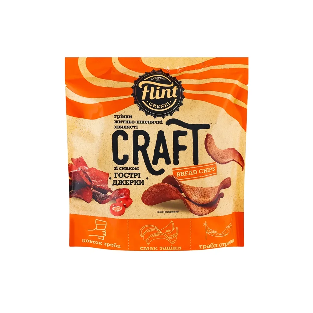 Грінки Flint Craft гост.джерки 90гр  арт. 01902 