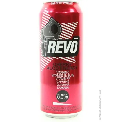 Напій слабоалкогольний Revo Вишня 0.5л  арт. 01194