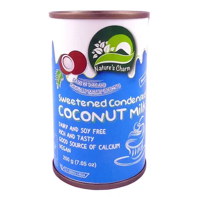Згущене молоко Nature's Charm Кокосове 200гр  арт. 08588