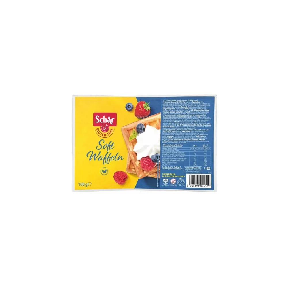 Вафля Schar Soft Waffeln б/гл 100гр  арт. 08583 