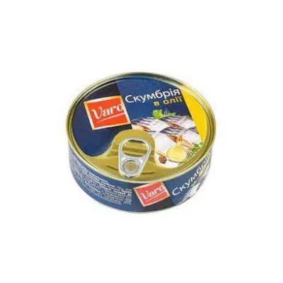 Скумбрія Varo в олії 240гр  арт. 07620