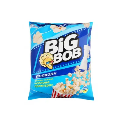 Попкорн Big Bob Солона Прем. 80гр  арт. 02999