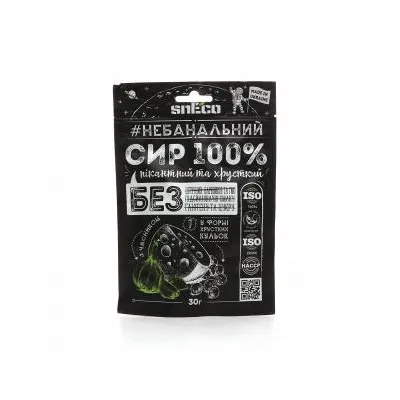 Сир сушений SnEco класичний з часником 30гр  арт. 07396