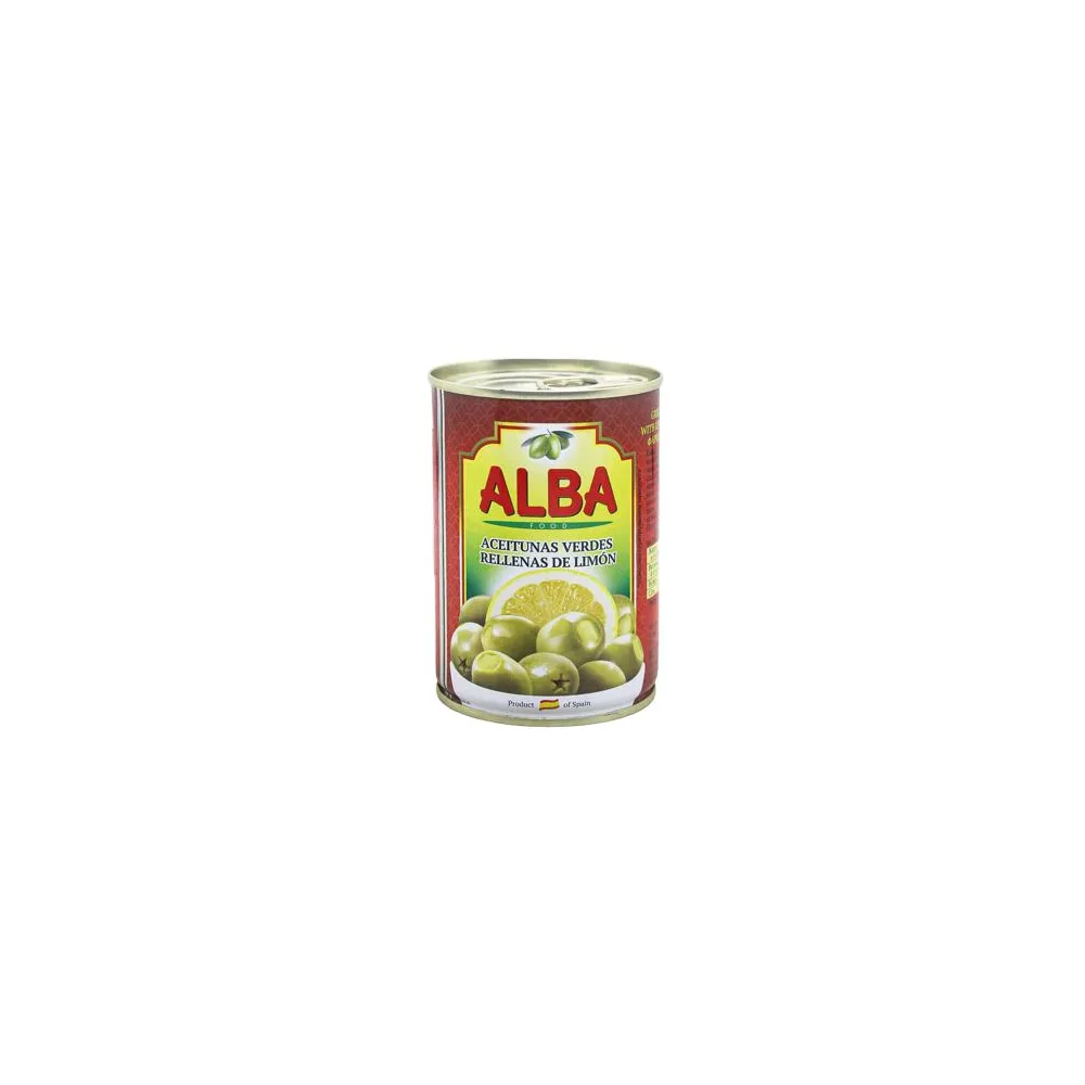 Оливки Alba з лимоном 300мл  арт. 10699 
