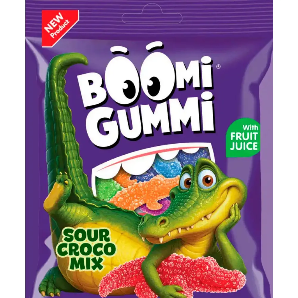 Желейна цукерка Boomi Gummi Croco Mix 70гр  арт. 11098 