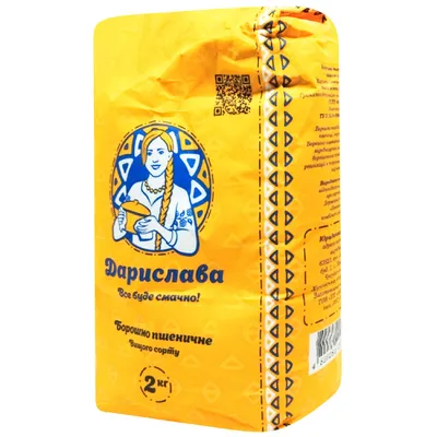 Борошно Дарислава в/г 2кг  арт. 10571