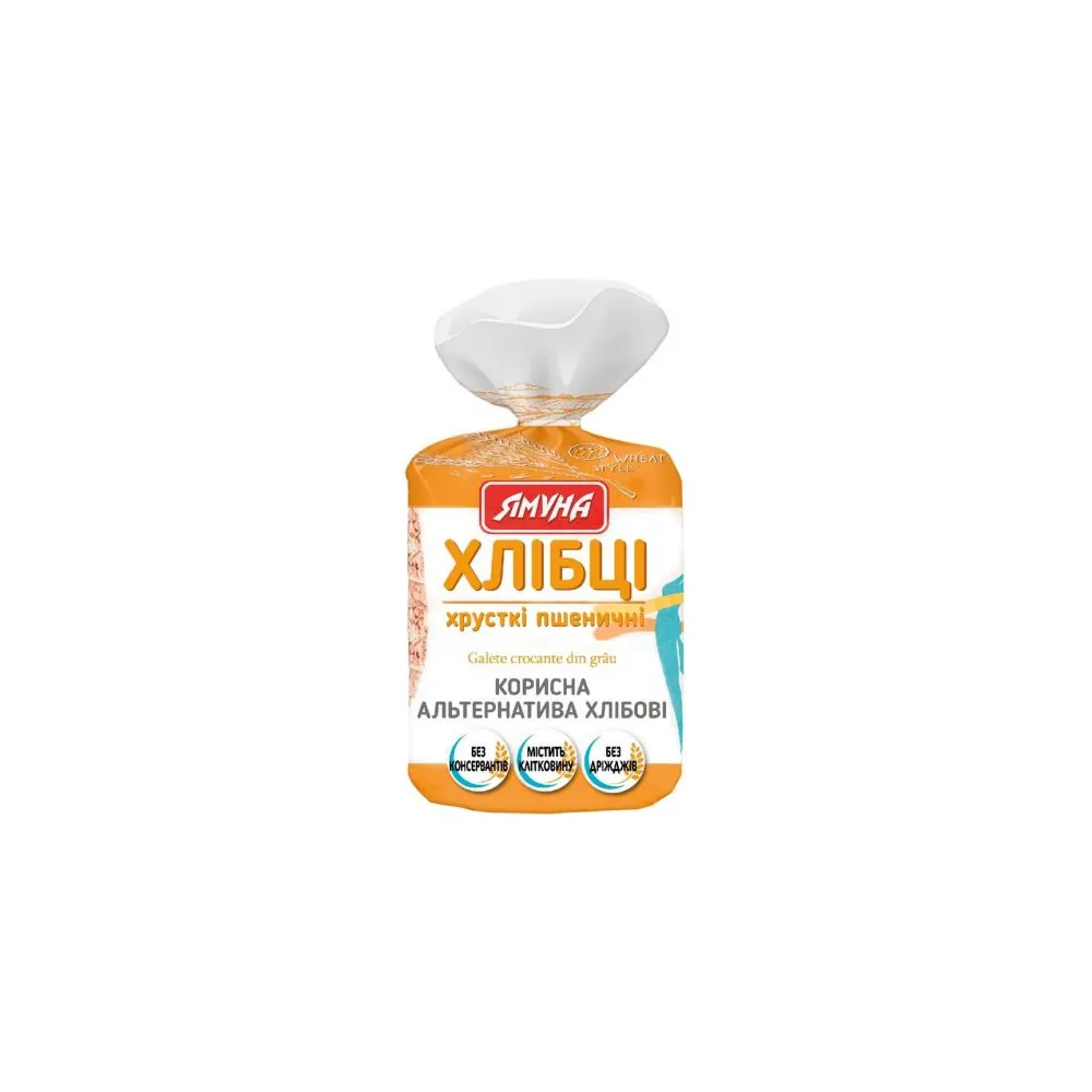 Хлібці Ямуна Пшеничні 80гр  арт. 07406 