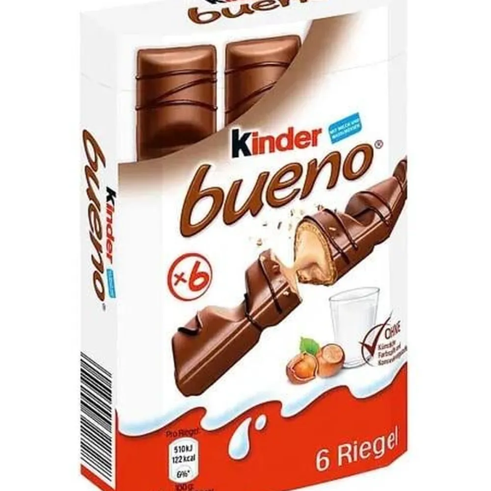 Шоколад Kinder Bueno 6шт 129гр  арт. 04373 
