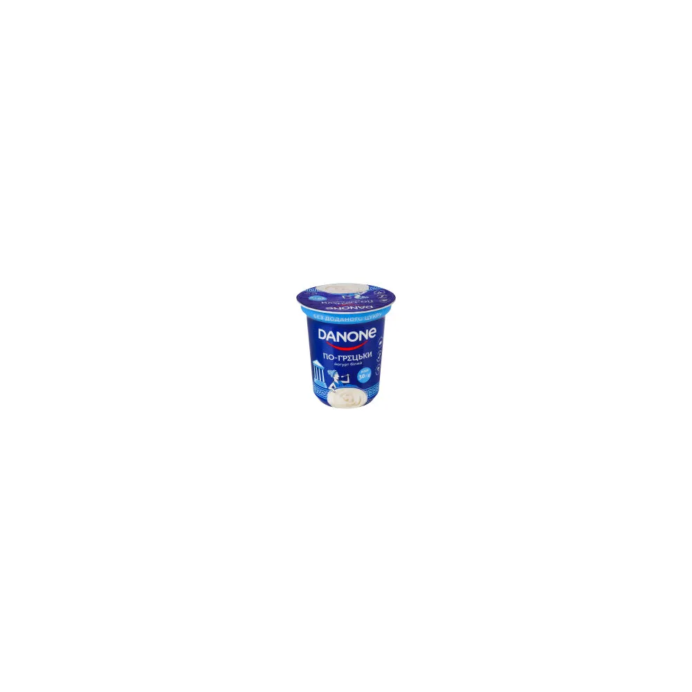 Йогурт Danone по-Грецьки 4% стак. 350гр  арт. 10112 