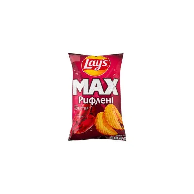 Чипси Lay's Max Ridged Лобстер 95гр  арт. 08438