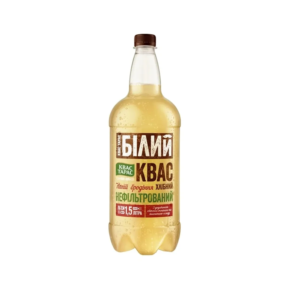 Квас Тарас білий 1,5л  арт. 09497 