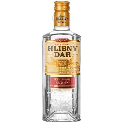 Горілка Hlibny Dar Класична 0,25л  арт. 06471