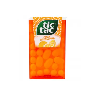 Драже Tic Tac апельс. 18гр  арт. 02166