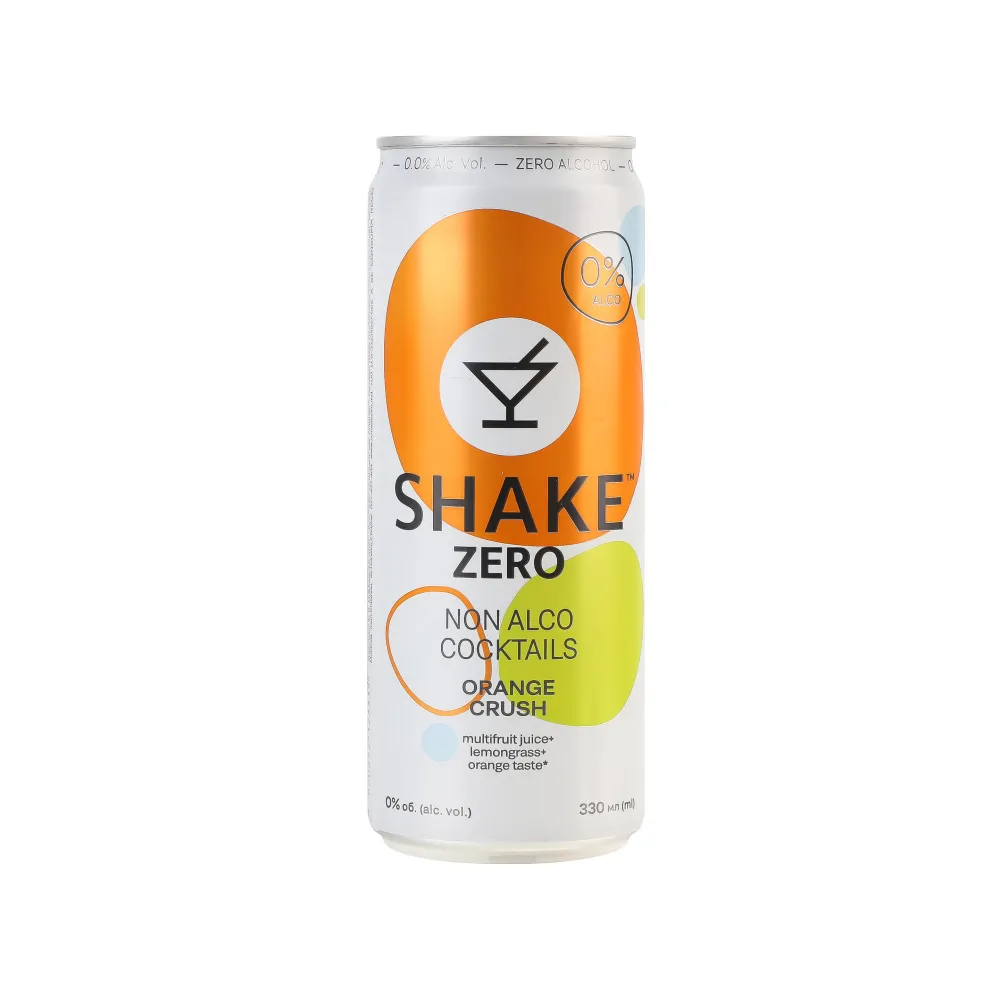 Напій газований Shake 0% Orange Crush Zero 0.33л  арт. 06016 