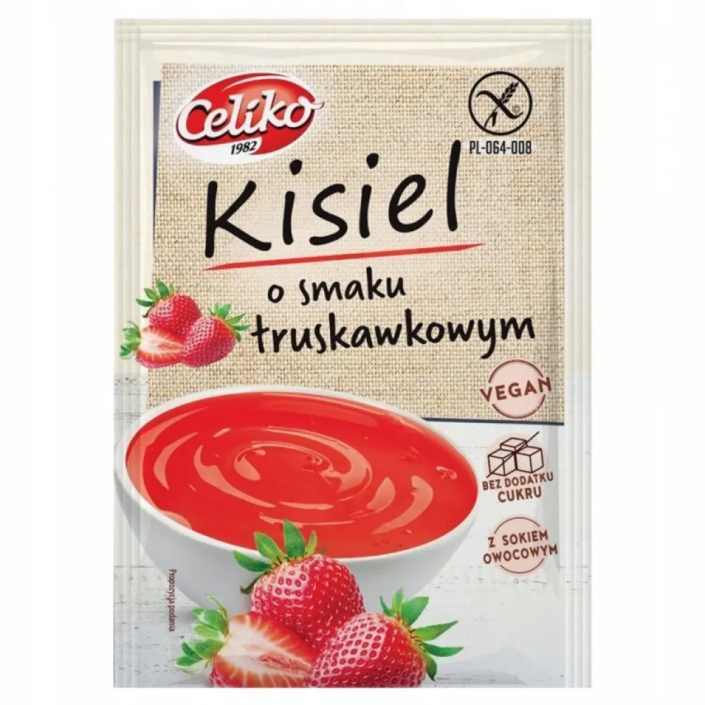 Кисіль Celiko Полуниця 40гр  арт. 08492 
