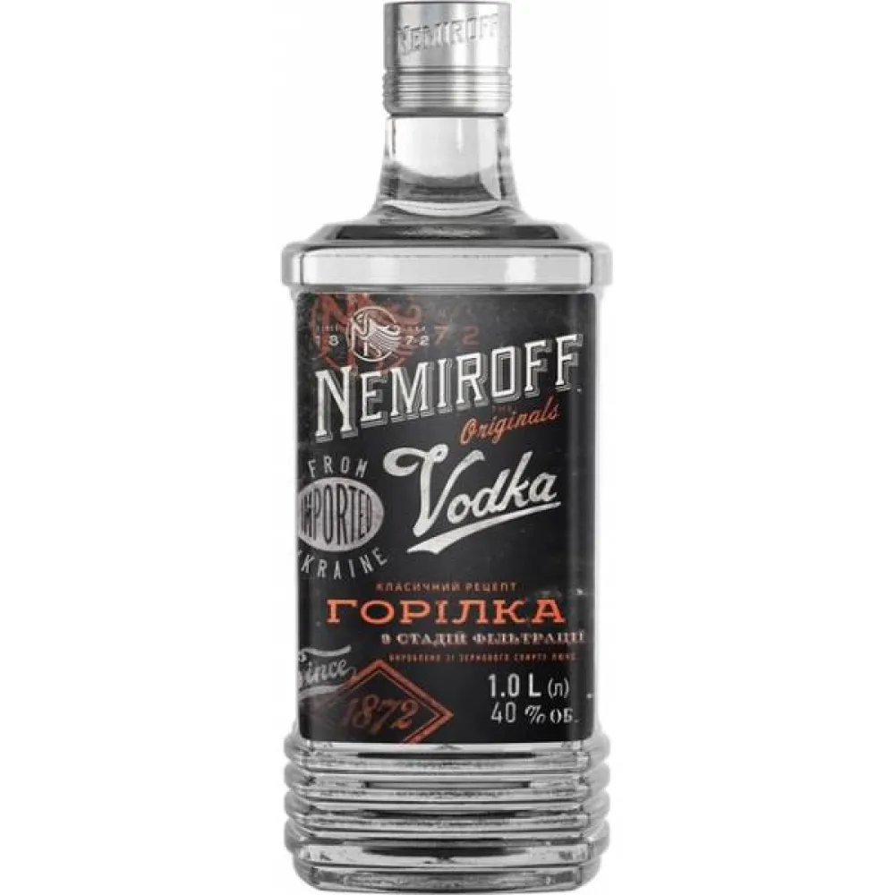 Горілка Nemiroff Original 1.0л  арт. 03986 