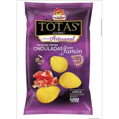 Чипси Totas Хамон 130гр  арт. 08540