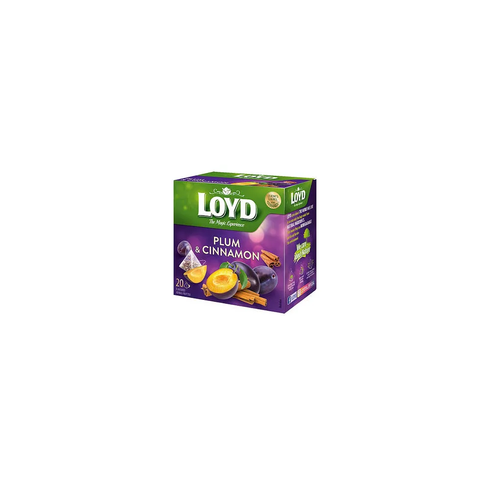 Чай Loyd слива та кор. 20пір  арт. 01667 