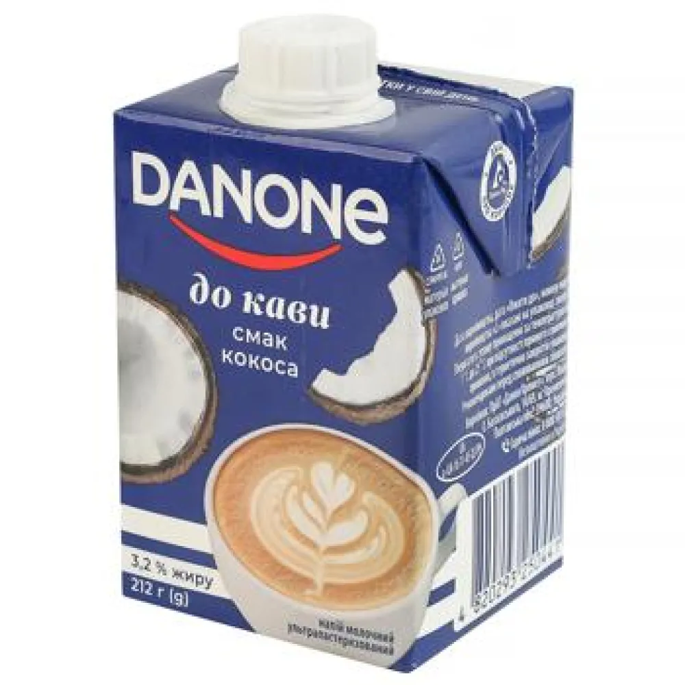 Напій молочний Danone кокос 212гр  арт. 10728 