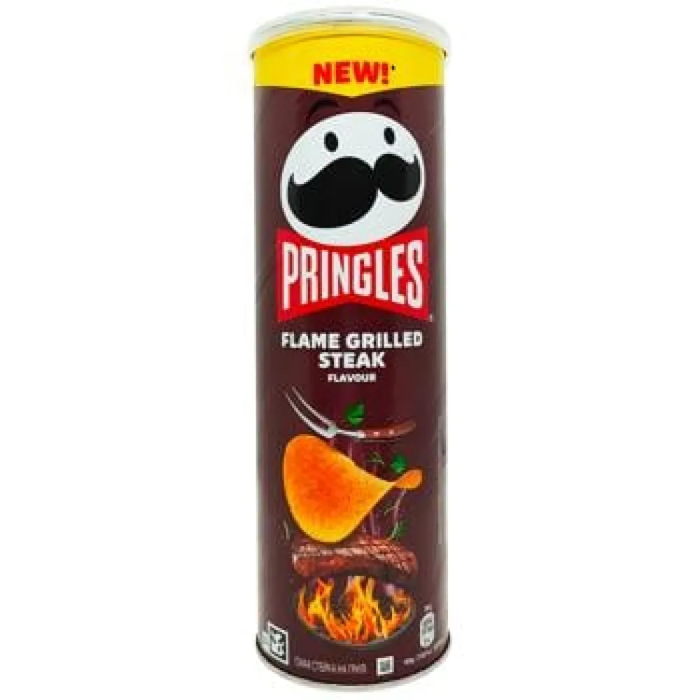 Чипси Pringles Steak Frites 165гр  арт. 10300 