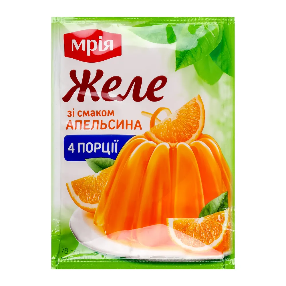 Желе Мрія Апельсин 78гр  арт. 06189 