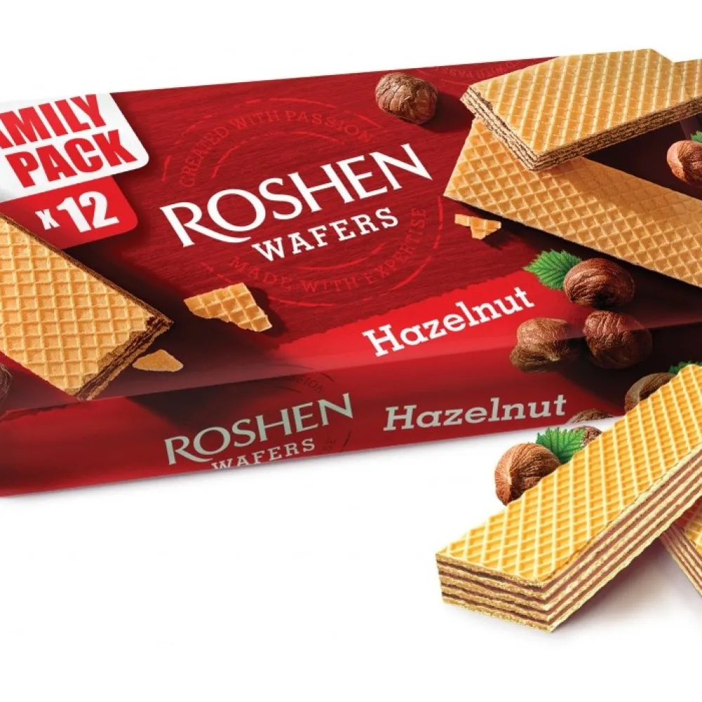 Вафля Roshen Горіх Акц. 216гр  арт. 09535 