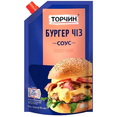 Соус Торчин Бургер Чіз 200гр  арт. 10659