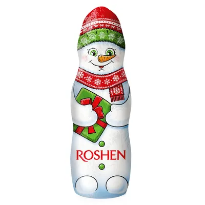Шоколадна фігурка Roshen Сніговик 45гр  арт. 10253