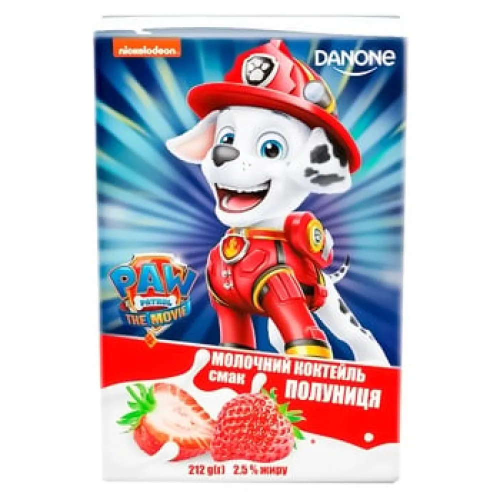 Молочний коктейль Danone полун 2/5% 212гр  арт. 00999 