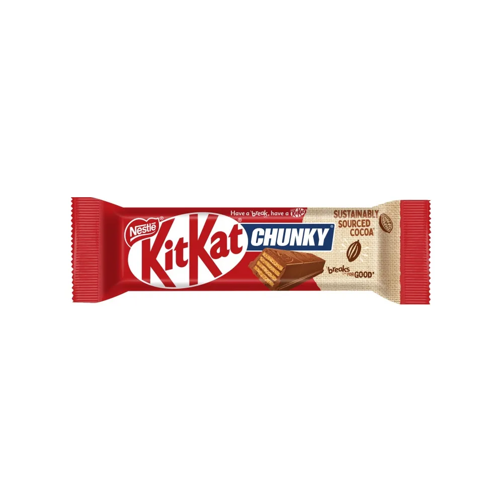 Батончик Nestle KitKat Chunky карамель 40гр  арт. 10752 