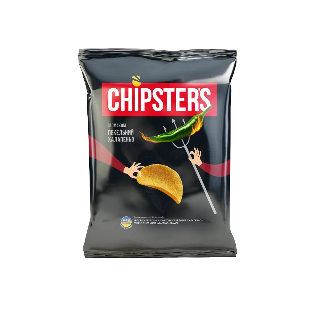 Чипси Chipster's Халапеньо 100гр  арт. 07694 