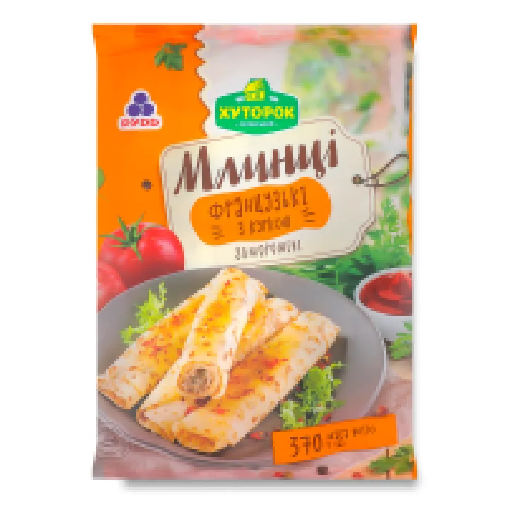 Млинці Рудь Французські з куркою 370гр  арт. 10247 