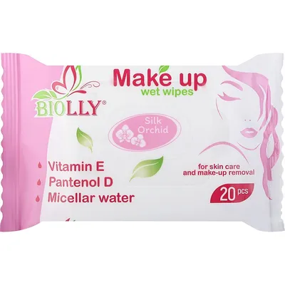 Серветка волога Make up (20шт) 1шт  арт. 11015