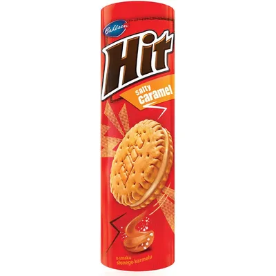 Печиво Hit Salty caramel 220гр  арт. 00034