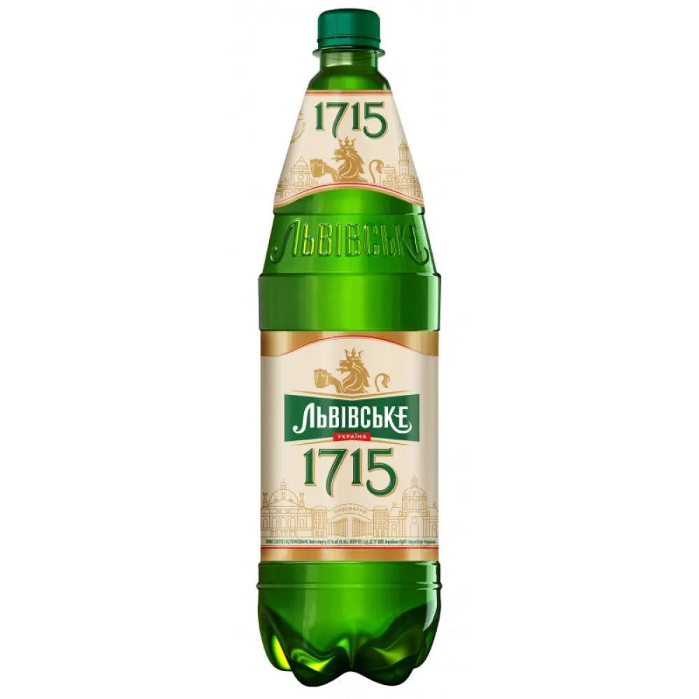 Пиво Львівське 1715 1,12л  арт. 02405 