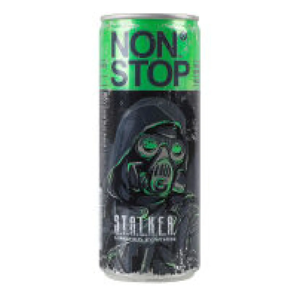 Енергетичний напій Non Stop Stalker Green 0.5л  арт. 09362 