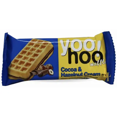 Вафля YooHoo Какао-горіх 50гр  арт. 09243