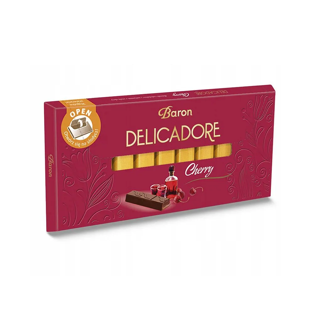 Шоколад Delicadore Cherry 200гр  арт. 07218 