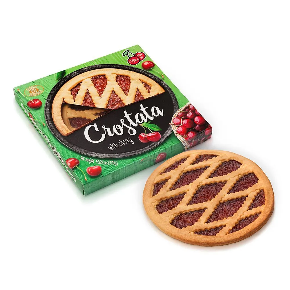 Пиріг ХБФ Crostata вишня 370гр  арт. 08471 
